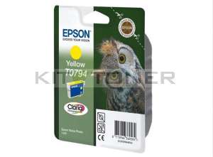 Epson C13T07944010 - Cartouche d'encre Epson Claria jaune T0794