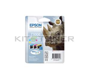 Epson C13T10064010 - Pack de 3 cartouches d'encre Epson T1006
