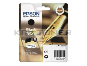 Epson C13T16314010 - Cartouche d'encre noire d'origine T1631