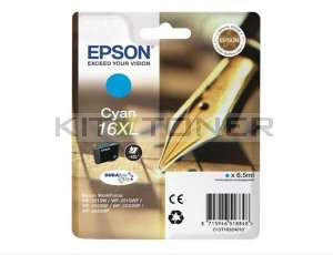 Epson C13T16324010 - Cartouche d'encre cyan d'origine T1632