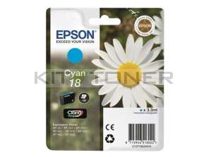 Epson C13T18024010 - Cartouche d'encre cyan de marque T1802