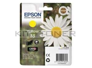 Epson C13T18044010 - Cartouche d'encre jaune de marque T1804