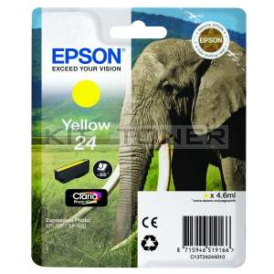 Epson C13T24244010 - Cartouche d'encre jaune de marque T2424