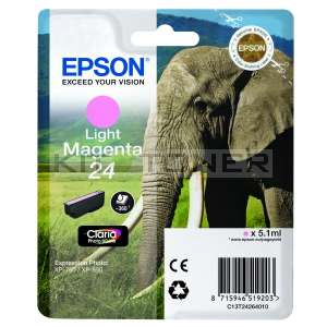 Epson C13T24264010 - Cartouche d'encre magenta clair de marque T2426