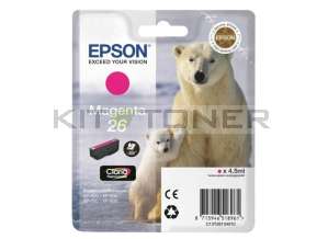 Epson C13T26134010 - Cartouche d'encre magenta d'origine T2613