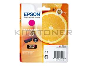Epson C13T33434010 - Cartouche d'encre magenta 33 d'origine