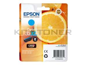 Epson C13T33624010 - Cartouche d'encre cyan 33XL d'origine