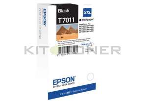 Epson C13T70114010 - Cartouche d'encre noire Epson T7011