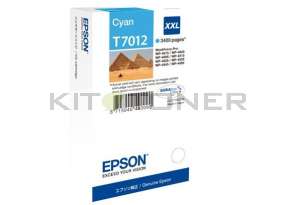 Epson C13T70124010 - Cartouche d'encre cyan Epson T7012