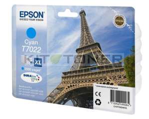 Epson C13T70224010 - Cartouche d'encre cyan Epson T7022