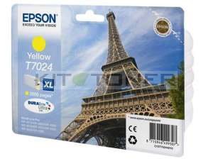 Epson C13T70244010 - Cartouche d'encre jaune Epson T7024