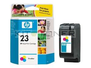 HP C1823D - Cartouche d'encre couleur de marque 23