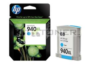 HP C4907AE - Cartouche d'encre cyan originale 940XL