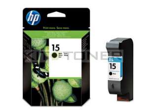 HP C6615D - Cartouche d'encre noire origine HP 15