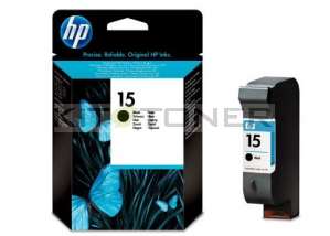 HP C6615N - Cartouche d'encre noire de marque HP 15