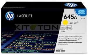 HP C9732A - Cartouche de toner d'origine jaune 645A