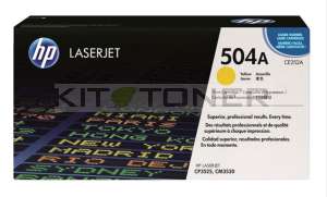 HP CE252A - Cartouche de toner HP d'origine jaune 504A