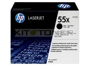 HP CE255X - Cartouche Toner d'origine 55X