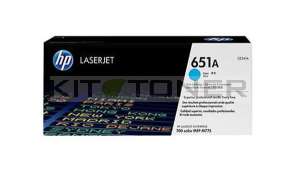 HP CE341A - Toner HP cyan d'origine 651A