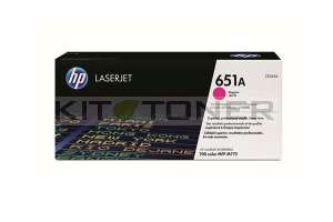 HP CE343A - Toner HP magenta d'origine 651A