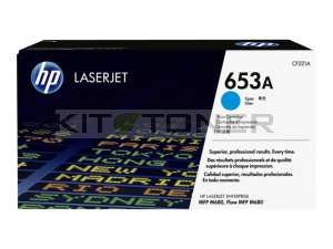 HP CF321A - Cartouche de toner cyan d'origine 653A