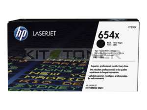 HP CF330X - Cartouche de toner noir d'origine 654X