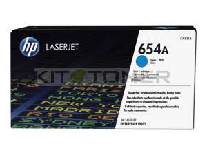 HP CF331A - Cartouche de toner cyan d'origine 654A