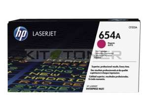 HP CF333A - Cartouche de toner magenta d'origine 654A