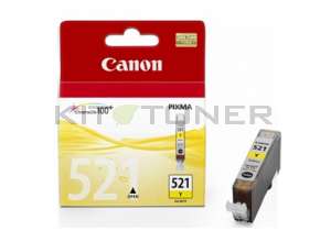 Canon CLI521Y - Cartouche d'encre origine jaune 2936B001