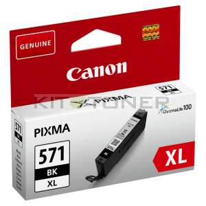 Canon CLI571BK XL - Cartouche d'encre noire Photo CLI571BK XL