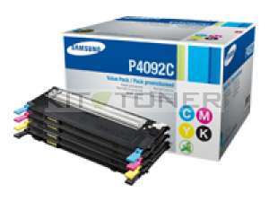 Samsung CLP4092C - Pack de 4 toners d'origine 4 couleurs
