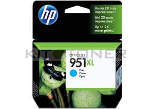 HP CN046AE - Cartouche d'encre cyan de marque 951XL
