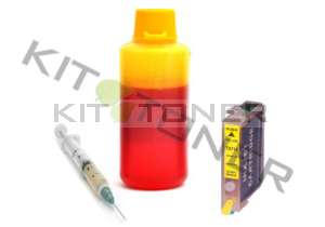 Epson C13T07144011 - Kit cartouche rechargeable compatible jaune