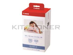 Canon KP108IN - Kit encre et papier photo format carte postale