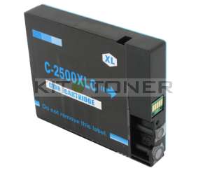 Canon PGI2500XLC - Cartouche d'encre compatible cyan 9265B001