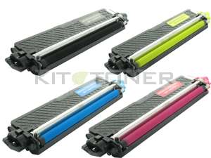 Brother TN245C, TN245Y, TN245M, TN245K - Pack de 4 toners compatibles 4 couleurs