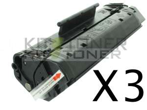 Canon 1557A003 - Pack de 3 cartouches de toner compatibles FX3