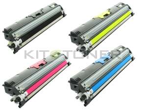 Epson S050556, S050554, S050555, S050557 - Pack de 4 toners compatibles 4 couleurs