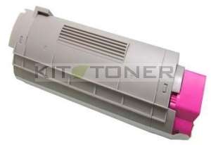 Oki 43324422 - Cartouche de toner compatible magenta