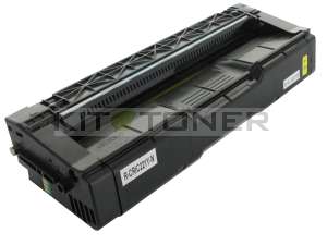 Ricoh 406055 220 - Cartouche toner compatible jaune