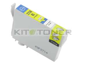 Epson C13T27144010 - Cartouche d'encre compatible jaune 27XL