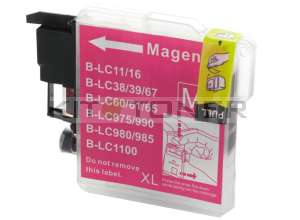 Brother LC1100M - Cartouche d'encre compatible magenta