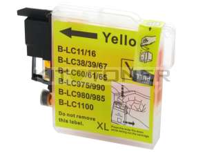 Brother LC980Y - Cartouche d'encre compatible jaune