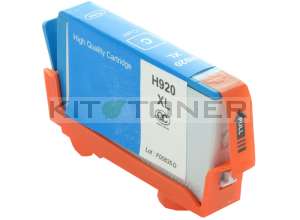 HP CD972AE - Cartouche d'encre compatible cyan 920XL
