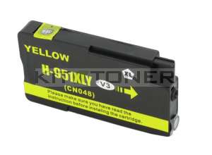 Cartouche HP 951 - Cartouche d'encre compatible jaune CN048AE