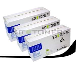 Kyocera TK310 - Pack de 3 cartouches de toner compatibles noir