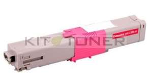 Oki 44469705 - Cartouche de toner compatible magenta