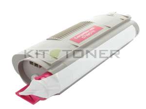 Oki 44318606 - Cartouche de toner compatible magenta