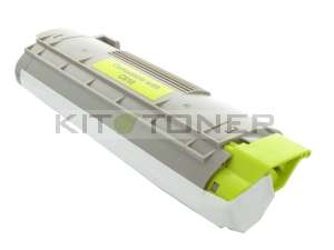 Oki 44315305 - Cartouche de toner jaune compatible