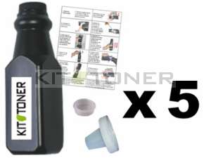 Brother TN3060 - Lot de 5 kits de recharge toner compatibles